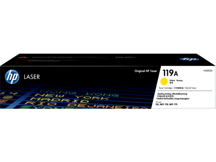 HP 119A Yellow (W2092A)